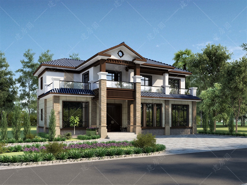 農(nóng)村自建二層樓房設(shè)計(jì)圖及效果圖,這幾套都很適合